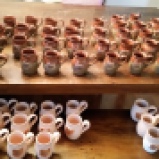 Bisque & glazed mugs